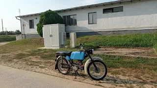 Jawa Mustang Restaurálás - 2023