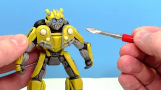 Making Transformer BumbleBee | Sculpting with Clay