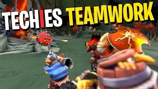 Techies Teamwork - DotA 2