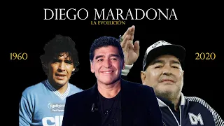 EVOLUCIÓN DE DIEGO MARADONA (1960-2020) | Evoluciones Famosas