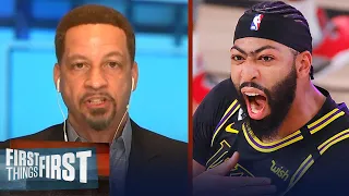 Chris Broussard on Anthony Davis' game winner for Lakers win over Denver | NBA | FIRST THINGS FIRST