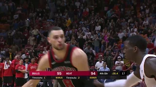 Final Minutes, Chicago Bulls vs Miami Heat, 12/08/19 | Smart Highlights