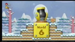 New Super Mario Bros. Wii - WALKTHROUGH |P45aW7| Cannonade.