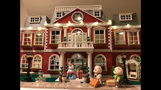 Grand Hotel all SET UP! 👏 Sylvanian Families / Calico Critters dollhouse mansion setup and tour!