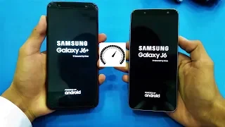 Samsung Galaxy J6 Plus vs Galaxy J6 - Speed Test - (FHD)