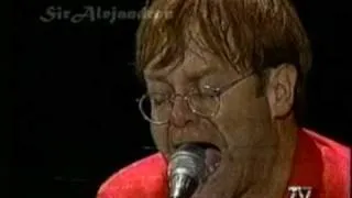 Elton John, Someone Saved My Life Tonight, Chile 1995