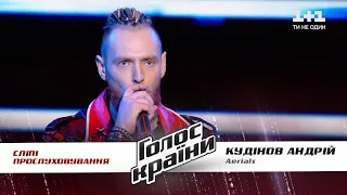 Андрей Кудинов — "Aerials" — выбор вслепую — Голос страны 11