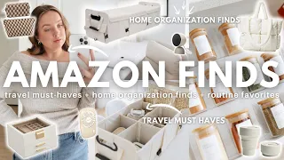 AMAZON FINDS (OCT. 2023): travel must haves + home organization finds + routine favorites