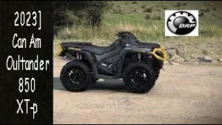 2023 Outlander 850 XT-P  I WANT ONE!!! #canam #outlander #quad #atv #trailriding