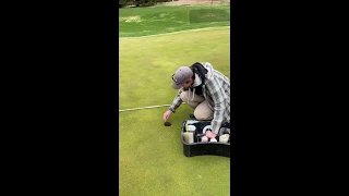 Behind the Scenes at the Golf Course - Changing a Hole Location