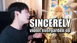 Violet Evergarden OP – Sincerely (male ver.) II Cover by RU (Eng sub)