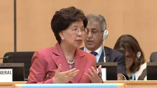 WHO: WHA 69 - Speech by Dr Margaret Chan, WHO Director-General