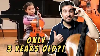 PRO MUSICIAN React to Cello Progress Video (2011-2021)