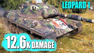 Leopard 1: Perfect sniper [KRAWL], 12.6k damage