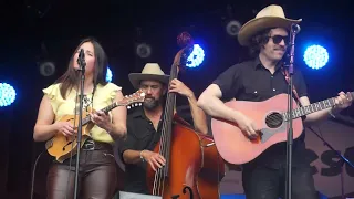 The Brothers Comatose  w/ AJ Lee Sing "Harvest Moon" (Neil Young)  Merlefest, Wilkesboro,NC 04.28.23