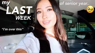 i'm ready to graduate vlog (last week of high school)