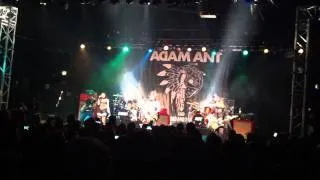Adam Ant  Live Preston  20/01/2012 Physical