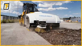 It SWEEPS the Streets SPOTLESS! - Satisfying Street Sweeper & Roadside Cleaning Machines