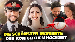 Erwartet ein Baby, Hochzeitstag. Schauen Sie, wie schön die königliche Hochzeit war!