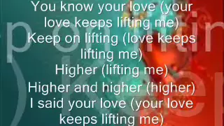 Jackie Wilson -(lift me) Higher and higher [lyrics on screen]