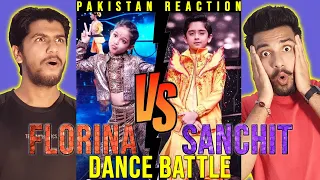 Pakistani React On | Florina vs Sanchit Dance Battle | Hashmi Reaction