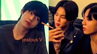 taekook jealous moments | Taehyung being  jealous moments