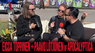 Eicca Toppinen + Paavo Lötjönen (Apocalyptica) | TALK TOOMEY at LOUDER THAN LIFE