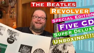 Beatles Revolver Special Edition 5 CD Super Deluxe Box Set Unboxing