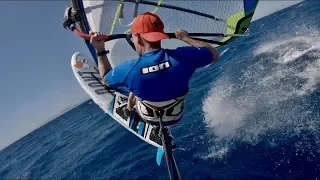 Gopro Hero 7 4K Windsurfing at Meltemi Windsurf Rhodes june 2019