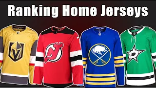 Ranking ALL 32 Home Jerseys in the NHL