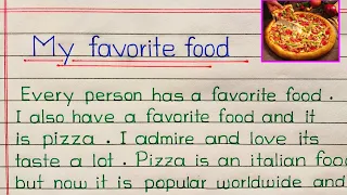 My Favourite food Essay/Paragraph ||  My favourite food 10 lines