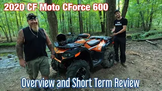 CF MOTO CFORCE 600 | Walk around Overview and Short Term Review