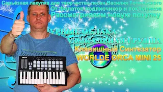 Клавишный Синтезатор Worlde Orca Mini 25