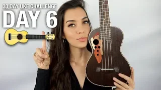 DAY 6 - ONE-FINGER CHORDS - 30 DAY UKE CHALLENGE