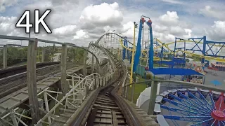 White Lightning front seat on-ride 4K POV Fun Spot America