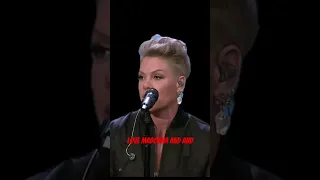 P!nk On Why Madonna Doesn't Like Her