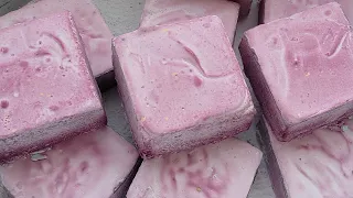 Dyed Buttery Reformed Blocks | ASMR | Anxiety Relief| Sleep Aid| Oddly Satisfying