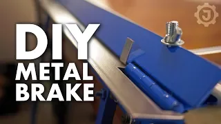 DIY Sheet Metal Bending Brake: No Welding