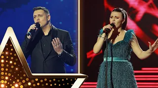 Hamza Gusic i Melani Tarculovska - Splet pesama - (live) - ZG - 22/23 - 18.02.23. EM 16