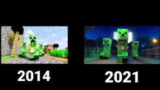 Creeper rap vs Remix (2014 VS 2021) Re-Subido