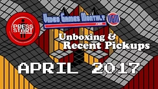 Video Games Monthly Unboxing & Pickups (April 2017) | Press Start News