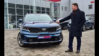 Брать или нет? Новый Kia Sorento обзор 2.2 дизель робот максималка тест драйв Автопанорама