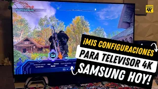 Así CONFIGURO mi Televisor SAMSUNG 4K en el 2023 ✨ Settings para MiniLeds con el Samsung QN90B