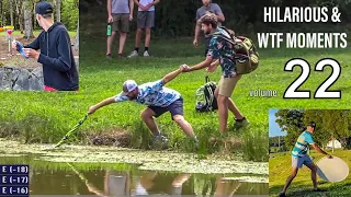 HILARIOUS AND "WTF" MOMENTS IN DISC GOLF COVERAGE - PART 22