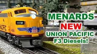 The New Menards Union Pacific Engines: Ultra Affordable O Gauge Fun!