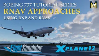 Simple RNAV / RNP Approach Tutorial in MSFS and X-Plane