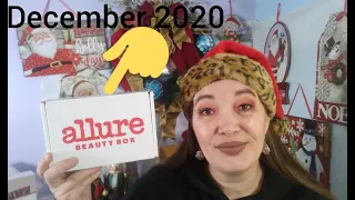 Allure Beauty Box Unboxing for December 2020