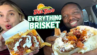 Del Taco Has 16-HOUR Smoked BRISKET??? [Food Review]