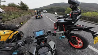 Ride out to Squires Café in Yorkshire with my dad