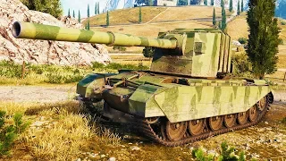 FV4005 Stage II, 1 ПРОТИВ 7, 10 КИЛОВ, КОЛОБАНОВ НА БАБАХЕ, 1.5.1